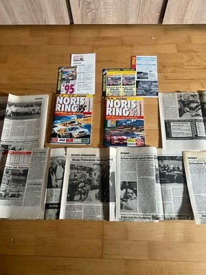 Norisring 1994 & 1995 Original Programmhefte + Zeitpläne + Zeitungsausschnitte