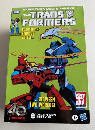 Transformers Generations Comic Edition Decepticon Straxus Hashbro Takara Tomy