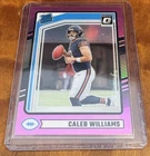 2024 Panini Donruss - Rated Rookie Caleb Williams #327 Optic Preview Pink Prizm