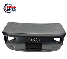 AUDI A4 B8 SEDAN 2013-2016 REAR TRUNK DECK LID COVER SHELL PANEL GRAY OEM