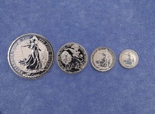 7.775g Pure 999 Silver Coin. Royal Mint Britannia. Bullion Precious Metals.