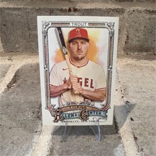 Topps Allen & Ginter 2025 Mike Trout #100 Angels Baseball Card