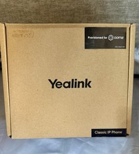 Ooma Provisioned Yealink Model# T34W Wi-Fi IP Classic Business Phone / NEW!