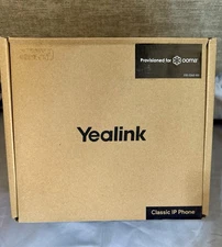 Ooma Provisioned Yealink Model# T34W Wi-Fi IP Classic Business Phone / NEW!