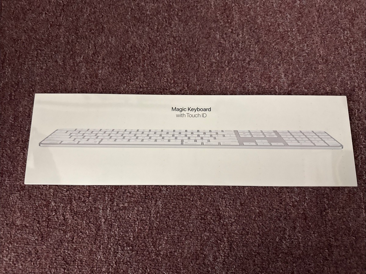 Apple Magic Keyboard with Touch ID and Numeric Keypad for Mac