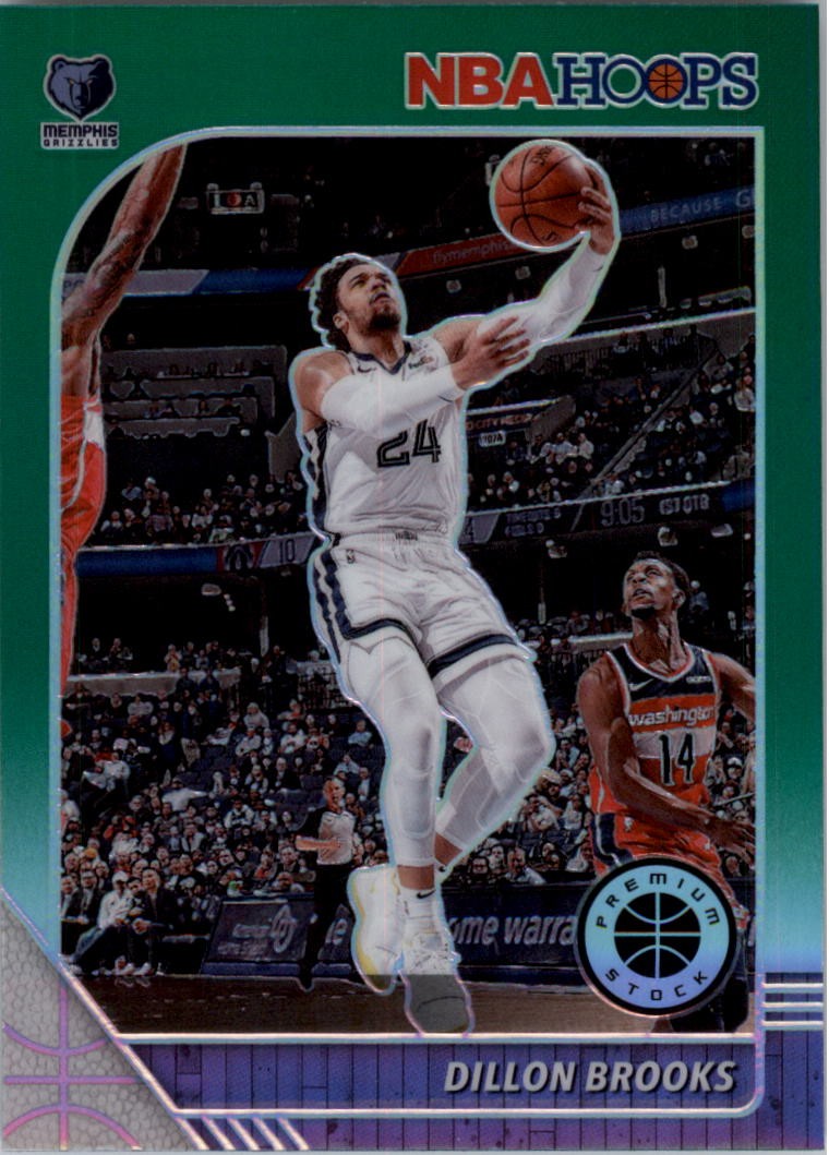 2019-20 Hoops Premium Stock Prizms Green #154 Dillon Brooks - BSK