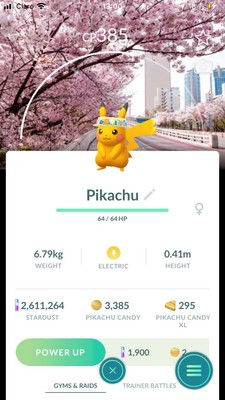 Pokémon Go Blue Team Level 40 +62 Shiny +2.6m  Stardust