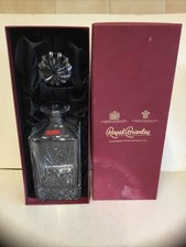 Royal Brierley Crystal Square Decanter Boxed