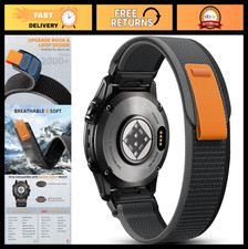 22mm QuickFit Nylon Replacement Sport Watch Band for Garmin Fenix Forerunner