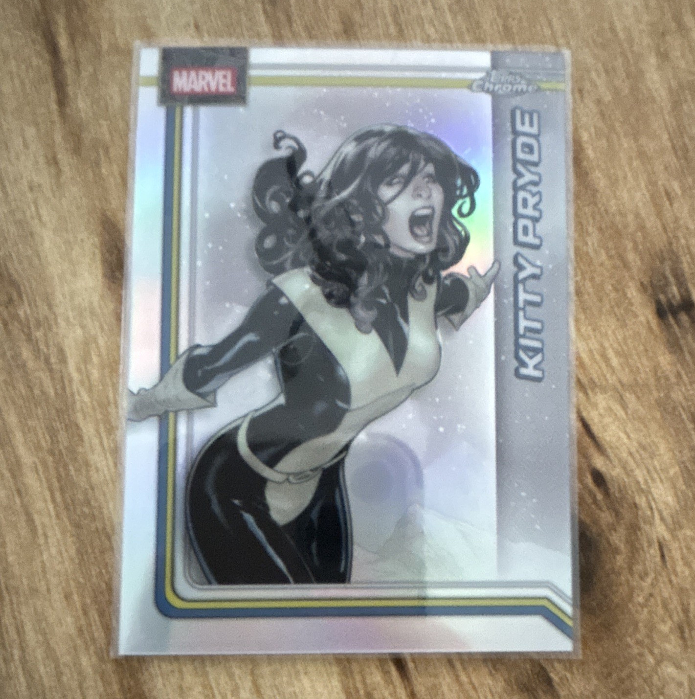 Topps 2020 Marvel Finest Refractor Kitty Pryde #086