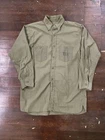 Vintage WW2 USN Poplin Shirt N-3 M/L 40s 1940s Mint US Navy Military
