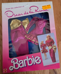 Barbie Oscar De La Renta 1985 - Poupée Vintage Avec Tenue Originale - Mattel