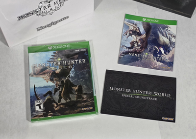 Monster Hunter World XBONE - Collector's Edition *GAME SEALED