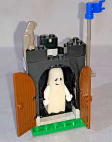 LEGO Castle Black Knights 6034 Black Monarch's Ghost w/ Minifigures & Instruct
