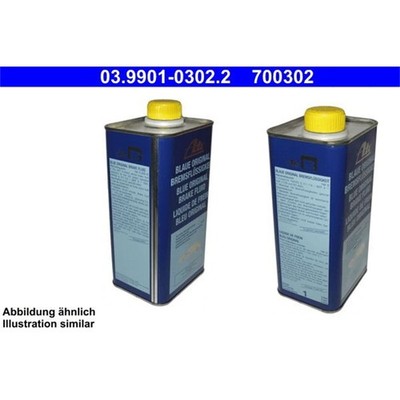 1L KANNE ATE DOT 3 BLAU BREMSFLÜSSIGKEIT DOT 3 passend für KFZ | 03.9901-0302.2