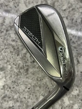 TaylorMade Stealth 6 Iron - Stiff Flex KBS MAX MT 85g Steel Shaft Lamkin CL 360