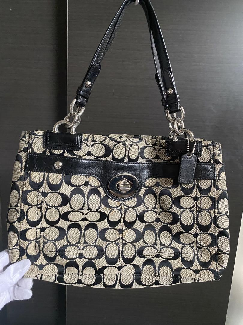 Coach Logo Pattern Handbag