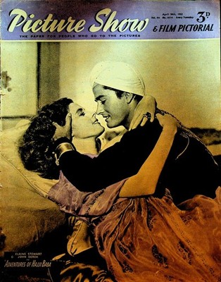 Picture Show Magazine April 30 1955 John Derek Elaine Stewart Diana Dors