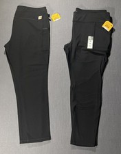 Carhartt Force Fitted Utility Legging Womens XXL Black NWT BN3609-W Lot Of 2