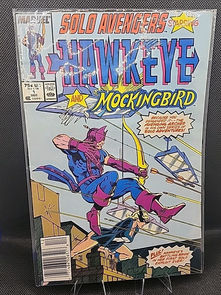 Solo Avengers: Hawkeye And Mockingbird #1 (1987 Marvel Comics)