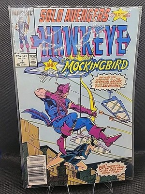 Solo Avengers: Hawkeye And Mockingbird #1 (1987 Marvel Comics) 