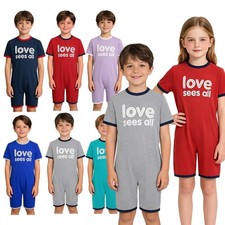 Boys Girls Special Needs Adaptive Clothing Anti-strip Jumpsuit Bodysuit Romper