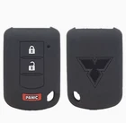 Outlander Mirage G4 Remote Key Fob Fit Mitsubishi 3 Button Silicone Case Cover