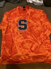 Syracuse University Nike Long Sleeve Mens L Excellent Condition 