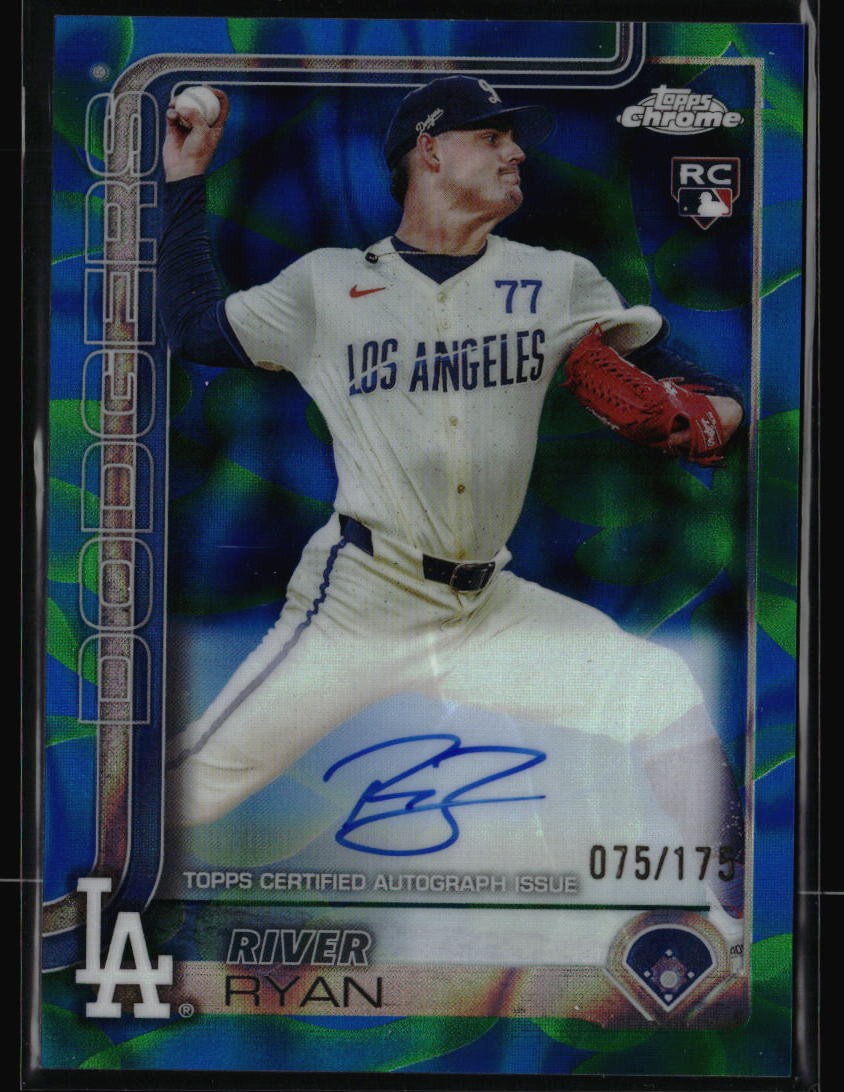 2025 Topps Chrome #RA-RR River Ryan Rookie Autographs