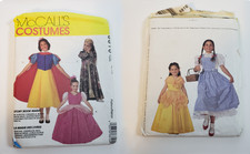 VTG McCalls Sewing Pattern 6810 Girls Princess Fairy Tale Costumes Uncut 2-14