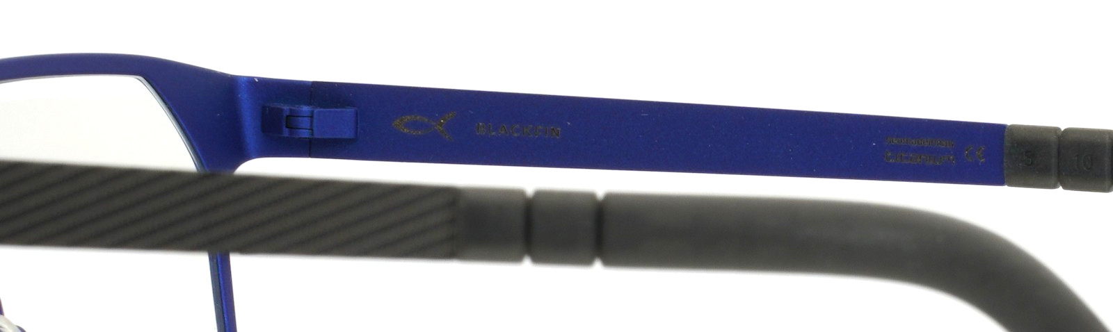 BLACKFIN BF964 Wilmington 1053 Black Blue Unisex Eyeglasses 53-17-145 B:42