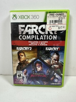 Far Cry Compilation Far Cry 2 3 Blood Dragon Xbox 360 CIB Complete