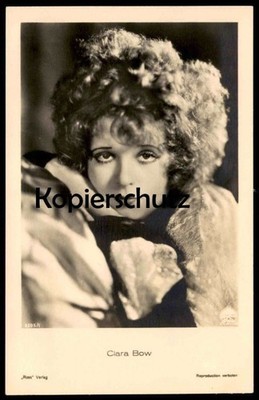 ALTE POSTKARTE CLARA BOW FILM-SCHAUSPIELERIN ROSS VERLAG PARAMOUNT Ansichtskarte