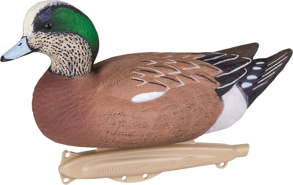 6-Pack Classic Wigeon Decoys - Realistic Floaters for Waterfowl Hunters - Image 4 of 4