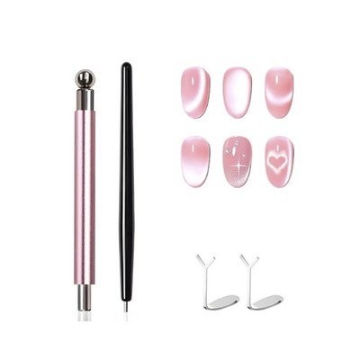 Nail Art Tools Cats Eye Nail Magnet Tool Set for Cats Eye Gel Polish