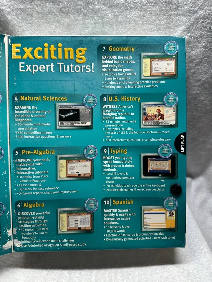 Encore Electronics Middle School Advantage 2001 Learning Software New Sealed - Image 4 of 4