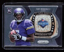 Teddy Bridgewater 2014 Panini Prizm #CR2 Class Rings Die Cut Rookie