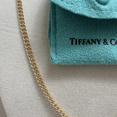 ジ*可様 Tiffany vintage necklace Vintage Tiffany & Co 14K Gold 24