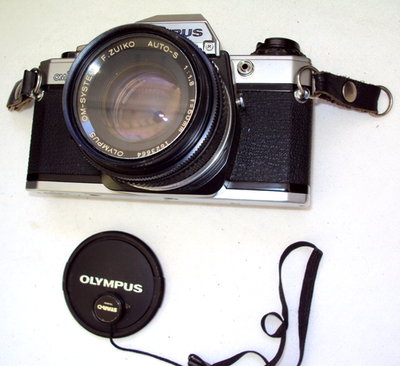 Olympus OM10 System Camera-Zuiko 1:1.8 f=50mm Lens. UNTESTED PARTS
