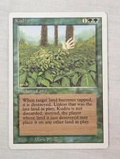NM Kudzu Revised Mtg Magic the Gathering