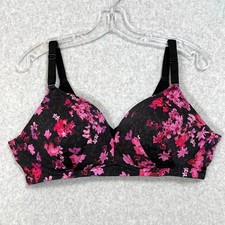 Torrid Curve Bra Size 40D 360 Back Smoothing Wire Free Push-Up Plunge Gothic