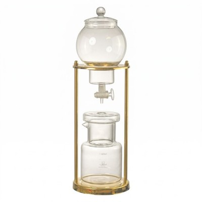 Cold Trickle Coffee Pot Stainless Steel Glass Coffee Dripper Slow Stream