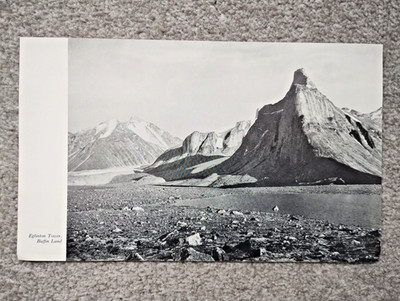 Eglington Tower, Baffin Island, Canada - Antique Print - 1930s