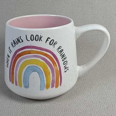 It's a Good Day for a Good Day Mug When It Rains Look For Rainbows 18 oz 