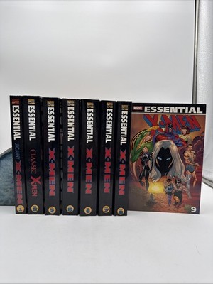 Marvel Essential X-Men 8 TPB Vol Lot - Silver & Bronze Cosmic Sci-fi Action Adv