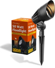 50 Watt Floodlight Landscape Lights Outdoor Spotlight Waterproof Path Light Low 