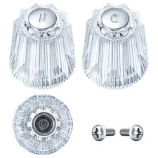 Enhon Shower Faucet Handle Replacement, Compatible with Price Pfister Clear