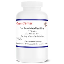 Sodium Metabisulfite, High Purity, Granular, 1 lb.