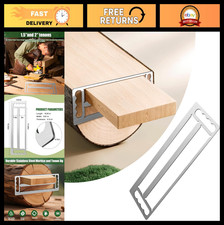 Durable Stainless Steel Tenon Gauge Tool with Handle - Mortise  Tenon Jig for W