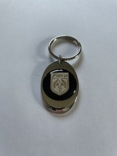 Pontiac Fiero Keychain Lightweight Metal Chrome Style Finish Pontiac Key Chain